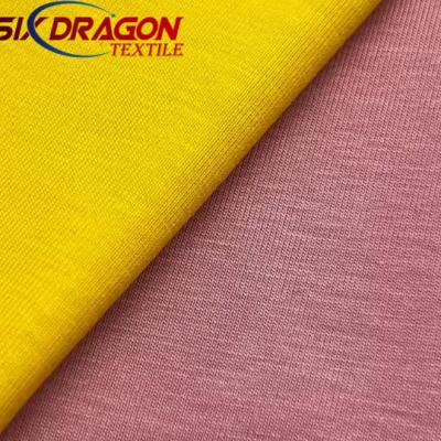 Suppliers 180 Gsm 51 cotton 49 modal fabric soft surable stretchable For comfortable apparel