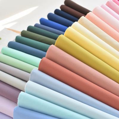 Wholesale Combed Hand Plain Natural Dyed Cotton Cloth Fabric For Dresses 