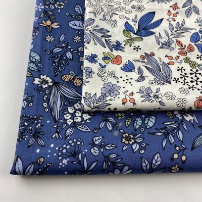 2025 New Design Spring&Summer Style Printed Cotton Canvas Fabric For Dressess