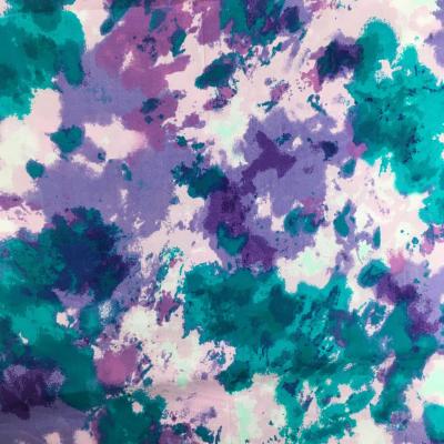 Low Price Stocklots Gradation Hand Tie Dye Cotton Material Fabric For Facemask Dresses