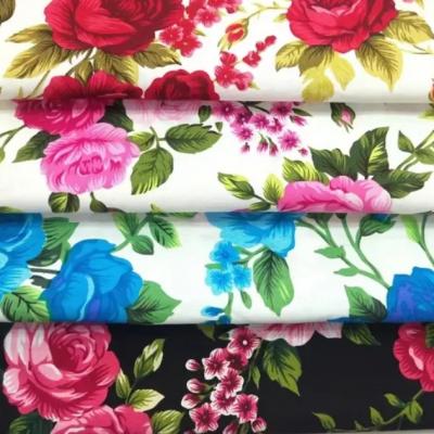 Recommand 100% Cotton Poplin Printed Material for Dress Combed Fabric for Children Kids Baby Clothing
