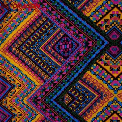 Digital printed cotton cotton rayon printed fabric for shirt