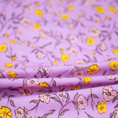 New arrival 97%Cotton 3%Spandex stretch pure cotton poplin Custom printed cotton poplin digital printed 120gsm