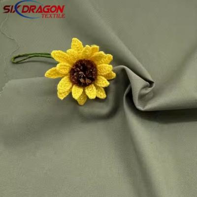  Sustainable soft hand feel cotton spandex twill fabric for boys dress sleepwear woven technics