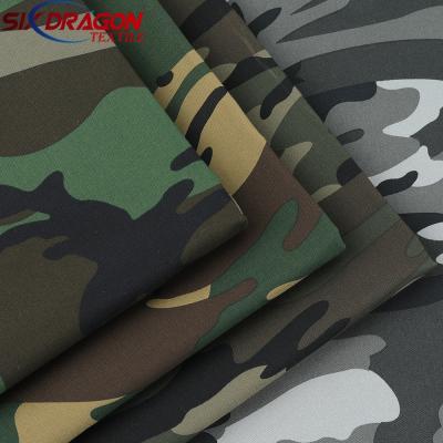 Hign quality factory cotton twill camouflage fabric for garments