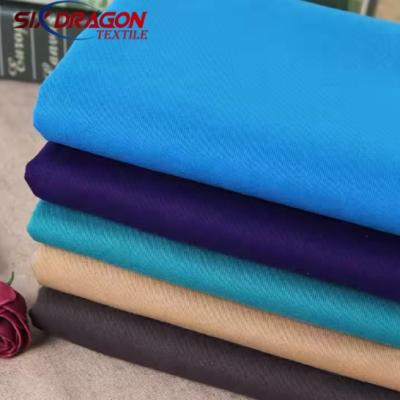 Factory stock 100% cotton canvas twill navy fabric for work wear