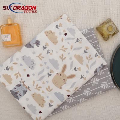 Top ranking factory hot sale cotton twill print fabric for garments