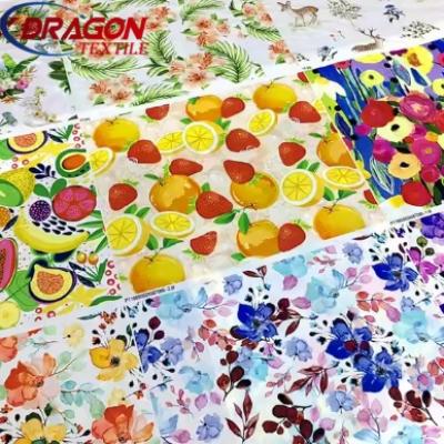 Simple style cotton printed custom farm print cotton fabric for garment