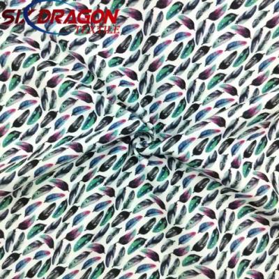 High quality 2025 beautiful feather print cotton fabric for garment