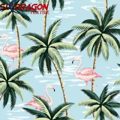 2025 top selling flamingo print cotton fabric for garment