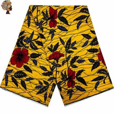 Wholesale guaranteed real dutch wax block prints fabric for garment