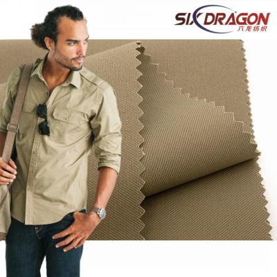 2025 Hot sale khaki cotton twill fabric for jackets&trousers