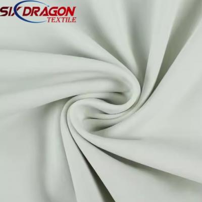 Double-sided recycled polyester nylon polyester cotton fabric for sports swimwear