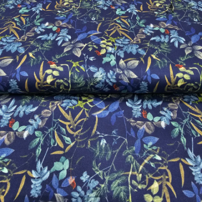 Digital printing 100% plain raymond printed cotton shirt fabric for clothing
