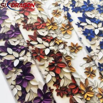 Custom fabric printing low MOQ rose and hubble ditsy floral fabric for garments