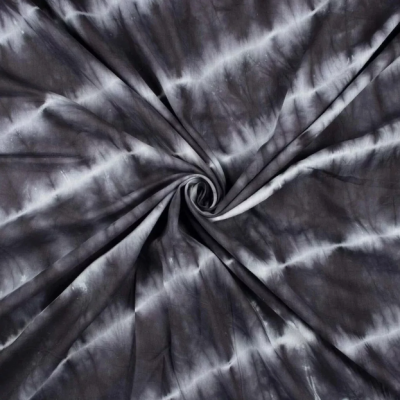 New design medium weight shibori print cotton fabric for garment