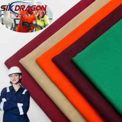 Wholesale solid dyed T80/C20  soft cotton twill fabric for garments