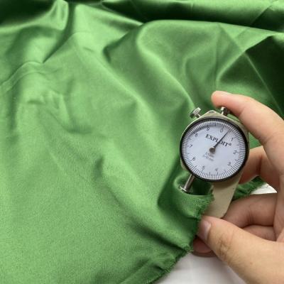 Hot Selling Soft Stretch Cotton Sateen Fabric For Plump Women's Clothing