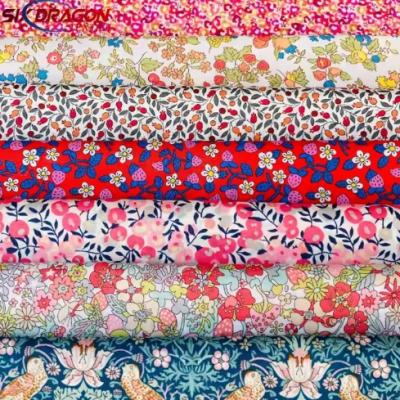 High color fastness tiny floral print cotton fabric for dresses shirt
