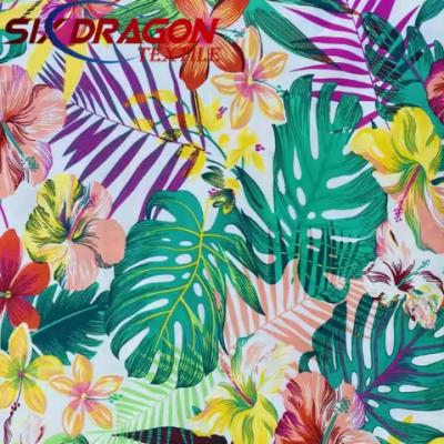 2025 summer hot sale tropical print cotton fabric for garment