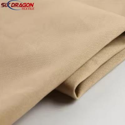 2025 New design 98% Cotton 2% spandex twill brushed fabric for garments