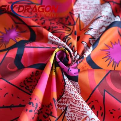 NO MOQ custom digital printed twill print fabric for garment 