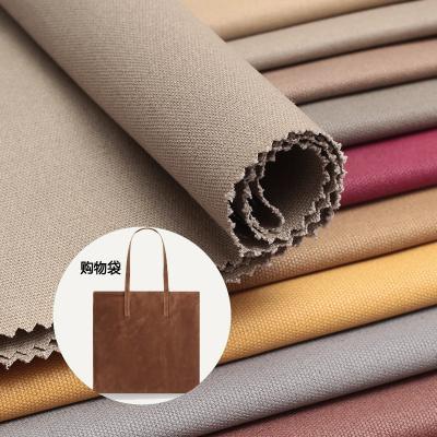 Hot sale high-quality waxed duck canvas fabric for decoration cloth bags shoes trousers