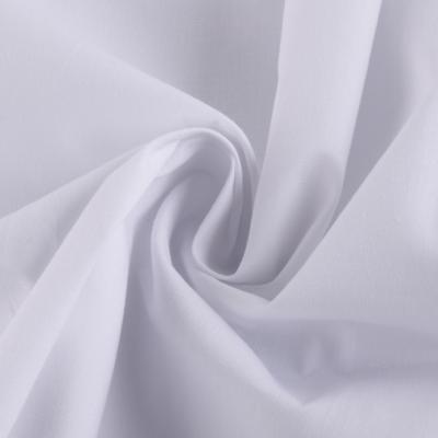 In Stock Plain Lining White Poplin Fabric For Lace Fabric for Shirt/Uniform/Suit//Shirt